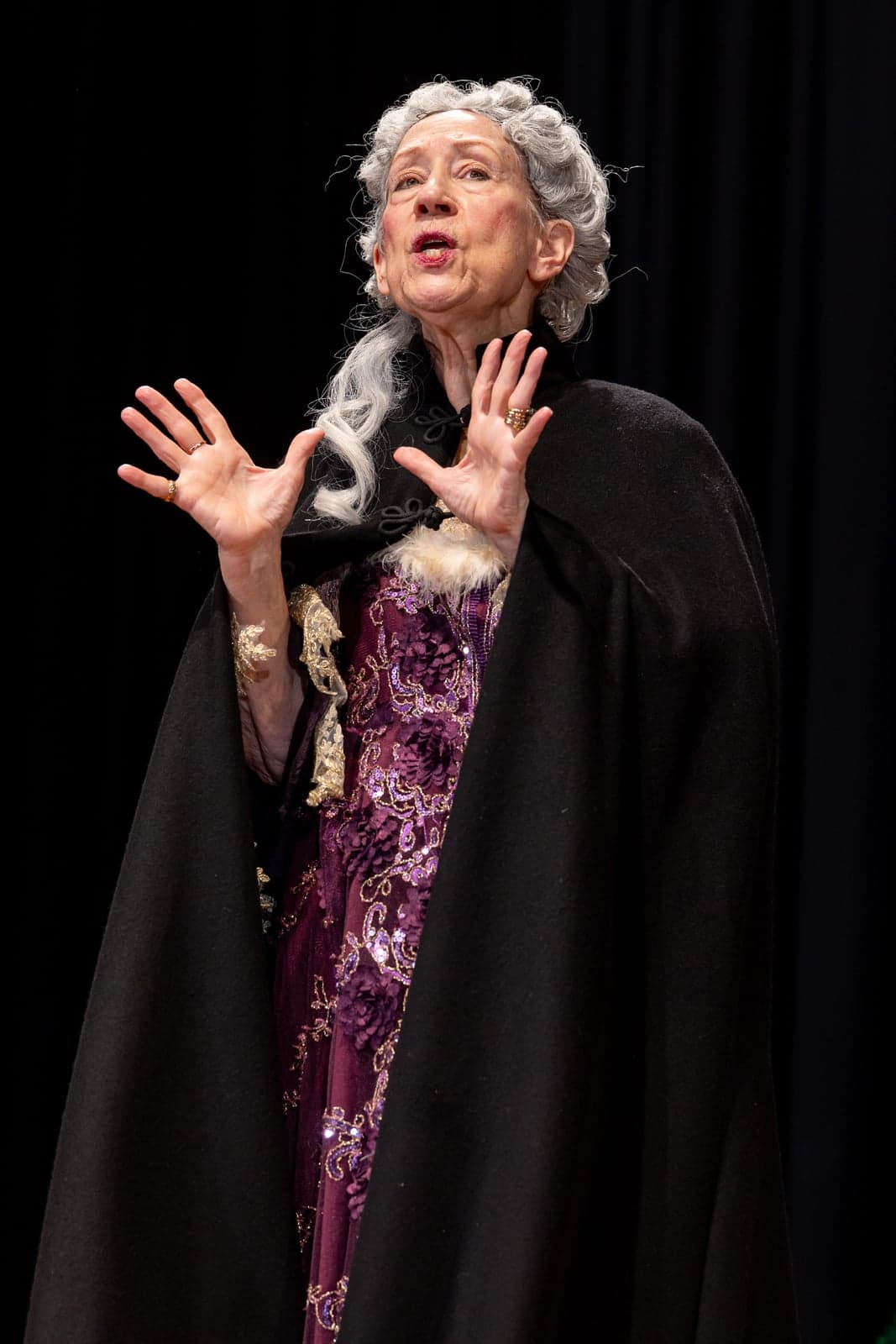 Alive Theatre performer on stage